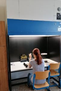 Čištění optiky ve flowbox